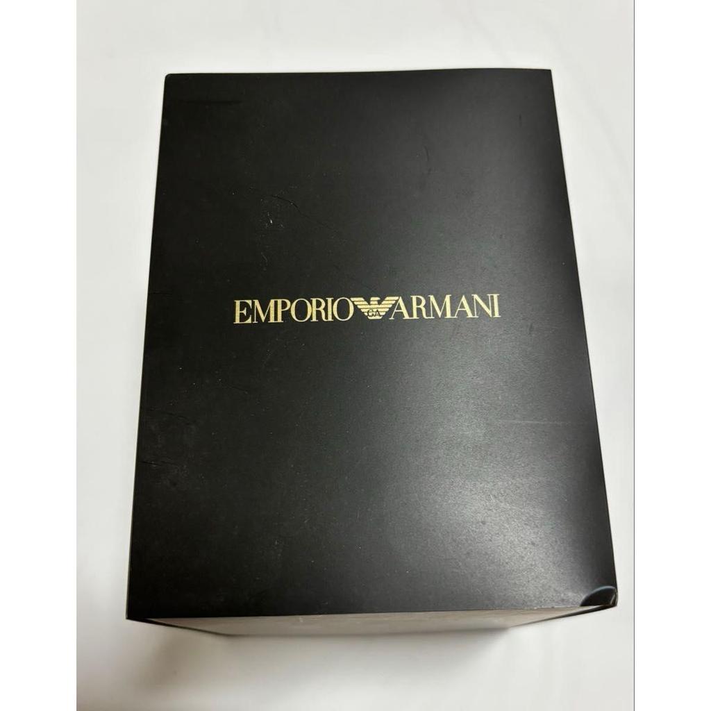 Б/у часы Emporio Armani кожаный ремешок [батарея не менялась]