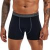 1 шт., хлопковые мужские трусы, удобные боксеры, нижнее белье для мужчин, трусы