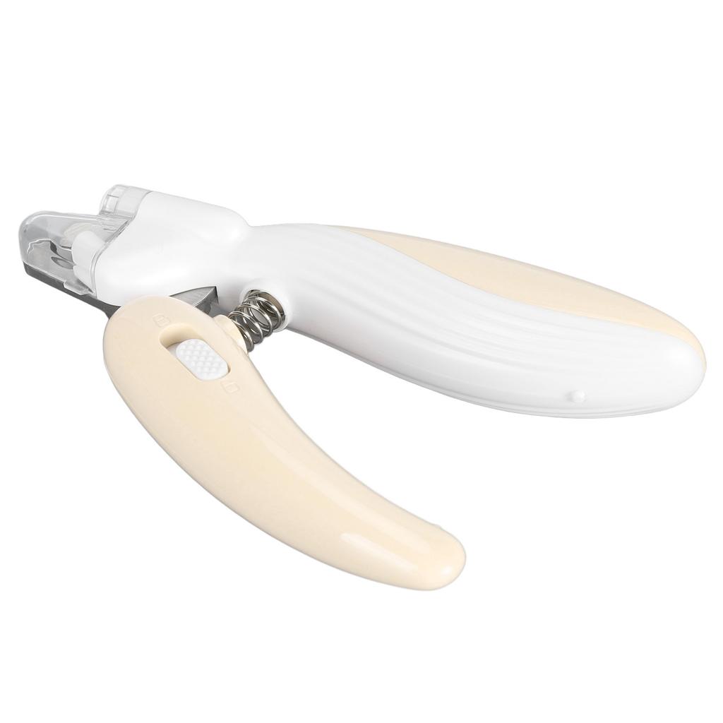 Светодиодная когтерезка для домашних животных, триммер для когтей, нержавеющая сталь, безопасная когтерезка для собак, эргономичная