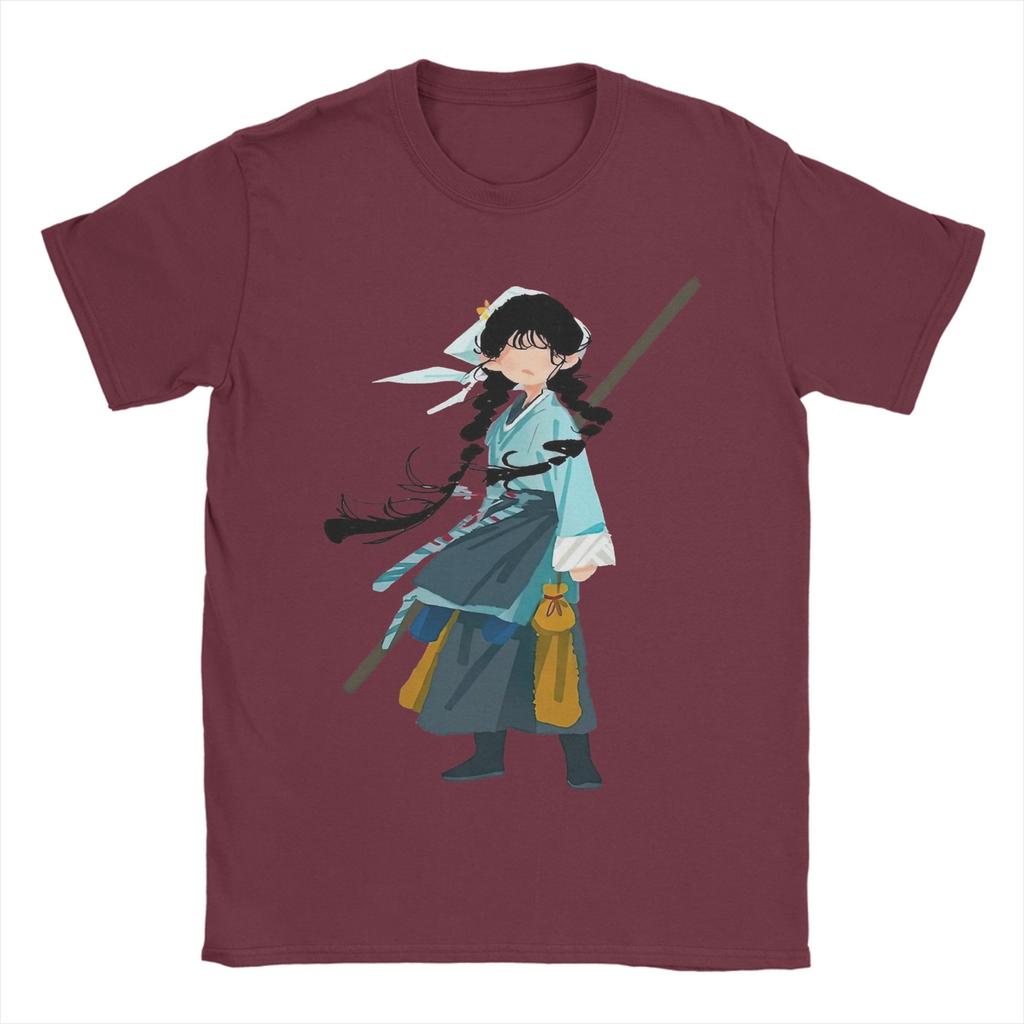 Unisex TShirts Tian Pursuit of Jad Chinese Drama Funny Cotton Tees Short Sleeve T Shirt Crewneck Clothing Plus Size