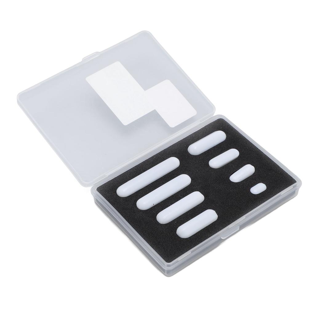 8Pcs Magnetic Stir Bar Set PTFE Stirring Rod Mixing Bars for Laboratory Stirrer 10mm 15mm 20mm 25mm 25mm 30mm 35mm 40mm