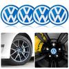 B6 VW For Volkswagen 4Pcs 56/60MM Car Wheel Center Hub Caps Logo Cover Accessories For Volkswagen Santana GTI Rline Polo Golf Pa