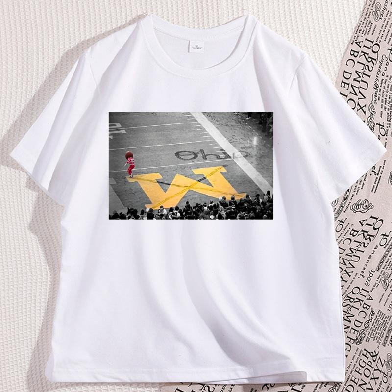 Funny Brutus T Shirt Snow Fan Football TShirt Cotton Short Sleeve Round Neck Tshirts Loose Graphic Tee Male Clothing Streetwear