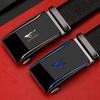 Men's Belt Business Versatile Automatic Buckle Belt Holiday Gift Head Leather Belt