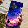 Phone Cover For Realme GT 6 Case Silicone Black Bumper Soft TPU Coque for Realme GT 6T Case Protector Funda Realme GT6 GT6T Bag