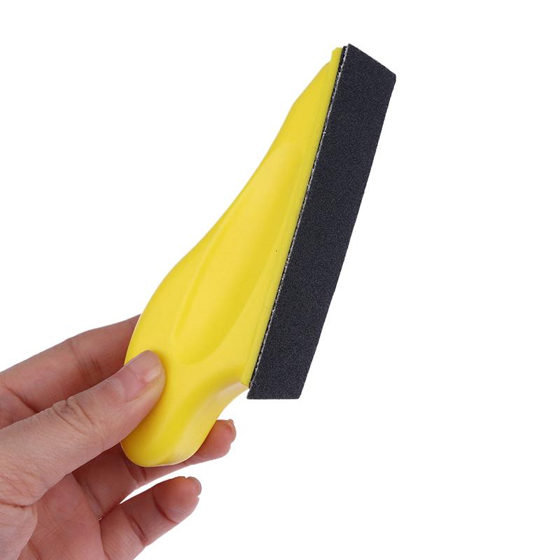 Мини-набор наждачной бумаги 3,5"X 1" с шлифовальным блоком на липучке, 71 шт. в ассортименте зернистости 40/80/120/180/240/400/600 для полировки