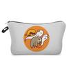 Женская косметичка с принтом ленивца, органайзер для туалетных принадлежностей, дорожный чехол для хранения 6403