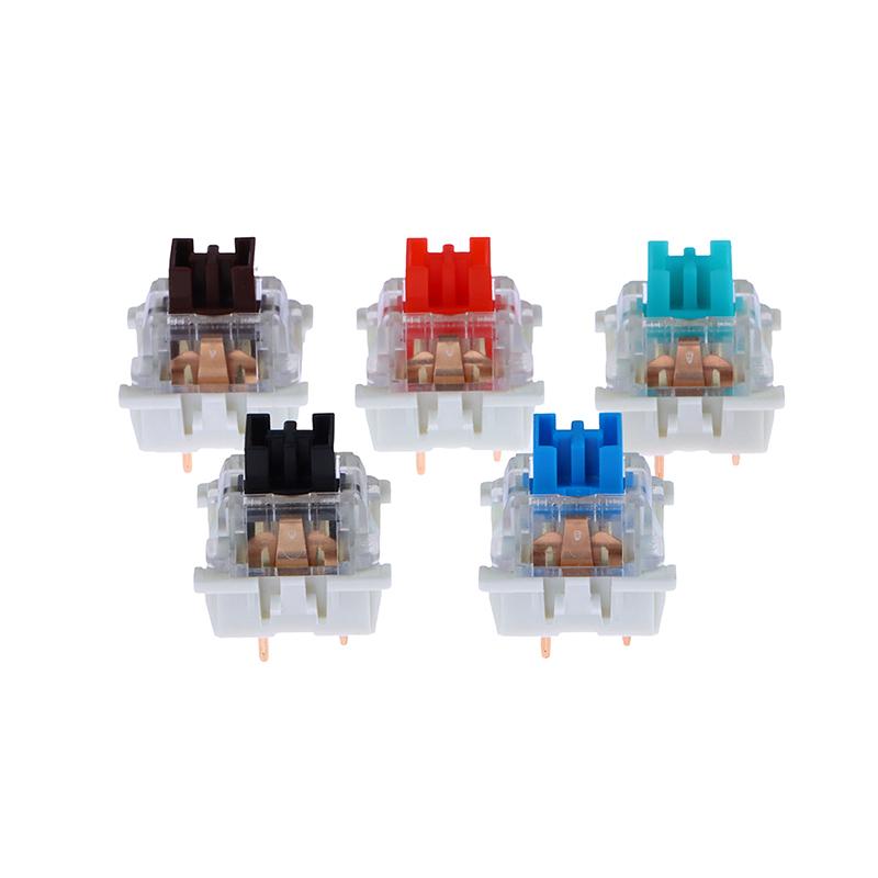 10 шт. Пылезащитный переключатель для оси механической клавиатуры, тактильные переключатели Mx, ось