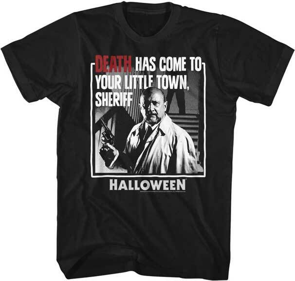 Halloween Horror Movie Death Has Come To Your Little Town Men's T Shirt Unisex T-Shirt