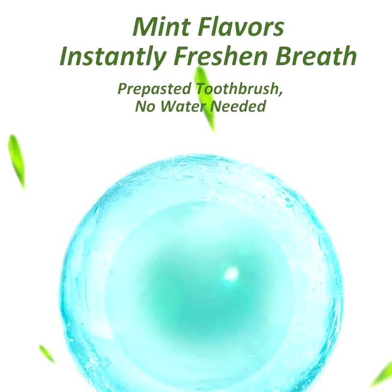 20 шт. портативные дорожные зубные щетки мини-разрывающиеся шариковые зубные щетки одноразовые взрослые чистящие зубные щетки уход за полостью рта
