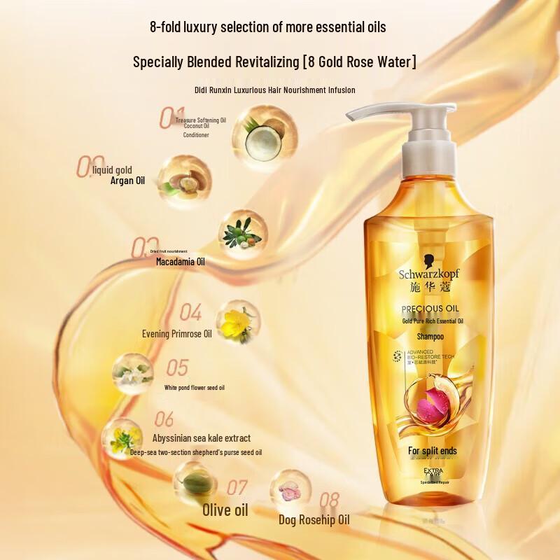 Schwarzkopf Gold Pure Essential Oil Hair Care Set