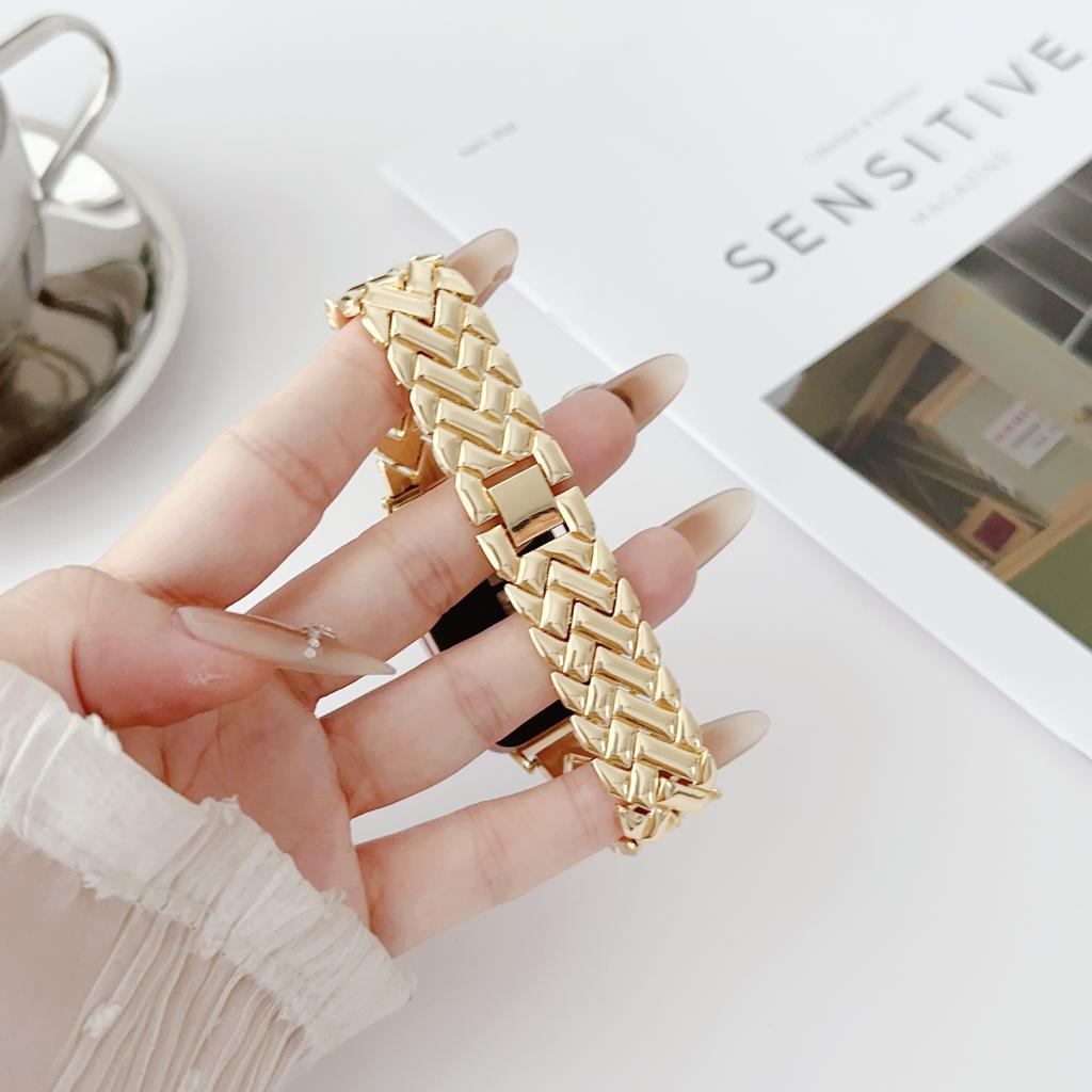 Stainless Steel Strap For Samsung Galaxy Fit3 Band Metal Bracelet For Galaxy Fit 3 SM-R390 Wristband Replacement Accessories