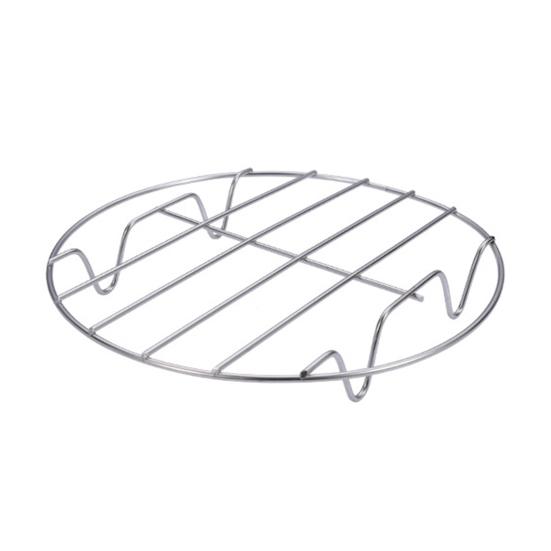 Стойка для приготовления на пару из нержавеющей стали, многофункциональная охлаждающая стойка, круглая стойка для приготовления на пару на четырех ножках для приготовления на кухне