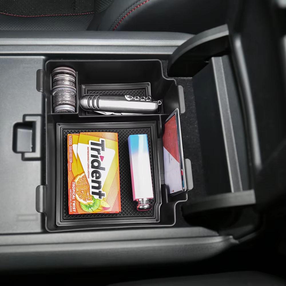 BEG1 Center Console Organizer for Acura RDX 2019 2020 2021 2022 2023, Armrest Insert Tray Interior Accessories Secondary Storage Box