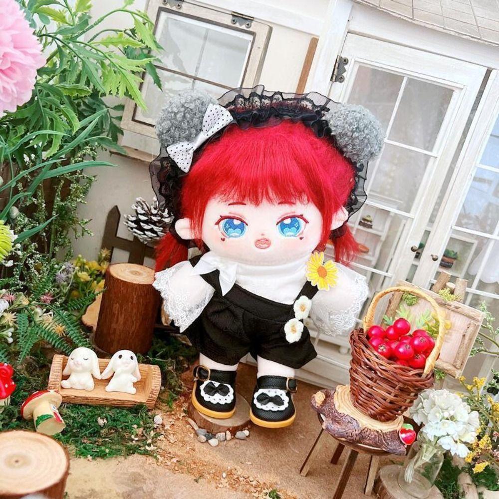 Styles Cotton Stuffed Dolls Mini Clothes 20cm Doll Clothes Doll Plush Vest Doll Pants Doll Fur Coat