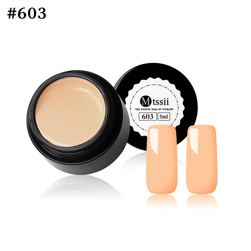 5ML Nail Polish 7 Colors UV Led Soak Off Long Lasting Fast Dry Painting Gel Nail Art Tips