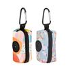 2pcs New PE Dog Poop Bag Dispenser with Hook Zipper Waste Bag Holder Quick Cleanup Hangable Gabage Bag Holder Pet Supplies