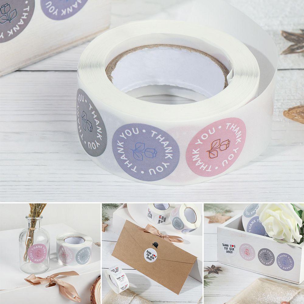 Craft Party Wedding Decor Cookie Bags Package Label Sealing Tag Gift Paper Stickers Thank You