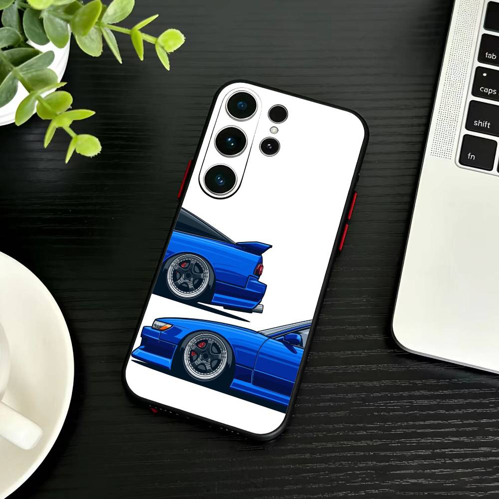 Автомобильный Крутой спортивный чехол для телефона для Samsung S26, S25, S24, S23, S22, S21, S20, Plus, Fe, Lite, Другие Черный чехол