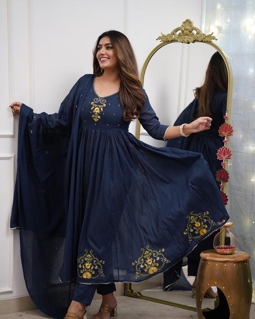 Индийский пакистанский дизайнер сальвар-камиз праздничный наряд болливудский этнический комплект курти брюки дупатта