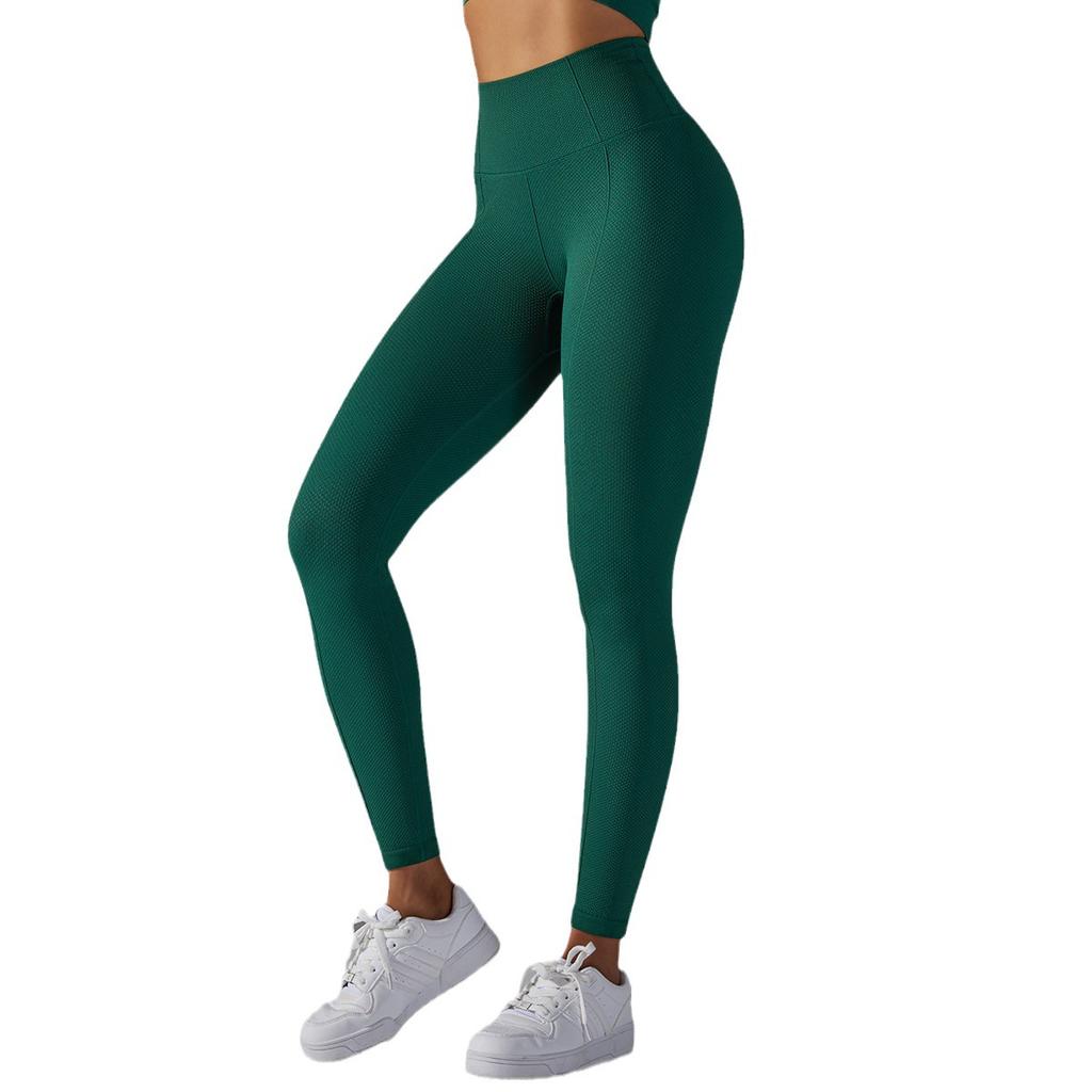New Seamless Yoga Pants With High Waist, Abdominal Compression, Hip Lifting, Tight Fitting, Breathable, Sports, Running, Fitness Pants For Women