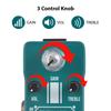SCURU Guitar Overdrive Effects Pedal GAIN VOL TREBLE DC 9V 6.35mm Input Output Interface Dynamic Response Classic