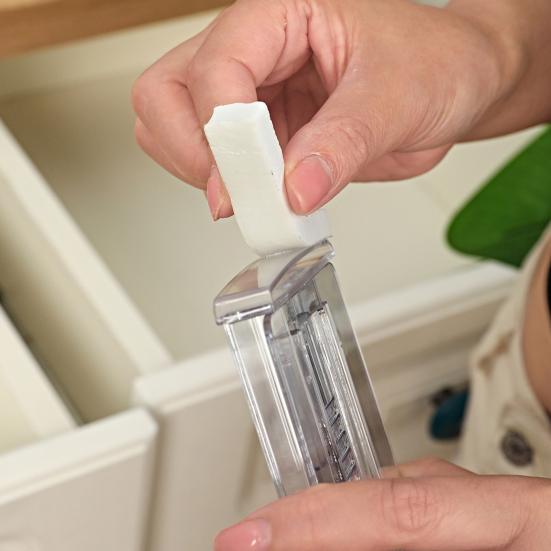 Adjustable Drawer Divider Clear Drawer Organizer Expandable Drawer Separator for Clothes Baby Utensils Cutlery Bedroom Kitchen Drawer Organization