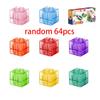 Transparent Magnetic Blocks-Build Puzzle Toy, Blocks Build Magnetic Set Kids Sensory Construction For Toddlers Christmas Gift