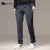 Bao Cai Yang Men's Corduroy Straight-Leg Warm Casual Pants
