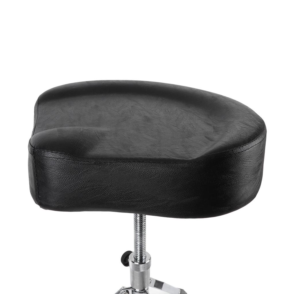 Барабанный трон с регулируемой высотой, мягкая двойная поддержка, нескользящие ножки, вращающийся барабанный стул