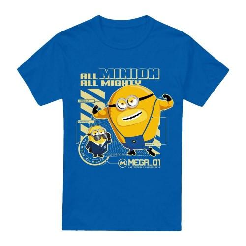 Мужская футболка с рисунком из мультфильма «Гадкий Я 4» Mega Minions