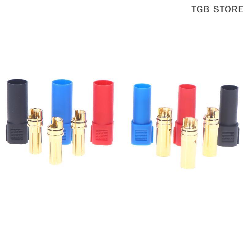 5PCS Amass XT150 Male Female Bullet Connector Adapter Plug Set 6mm 130 High Rated Amps For RC LiPo Battery
