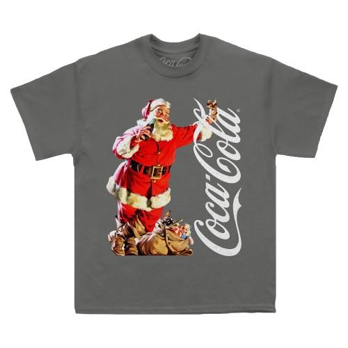 Футболка Coca-Cola Unisex Adult Leaning Santa