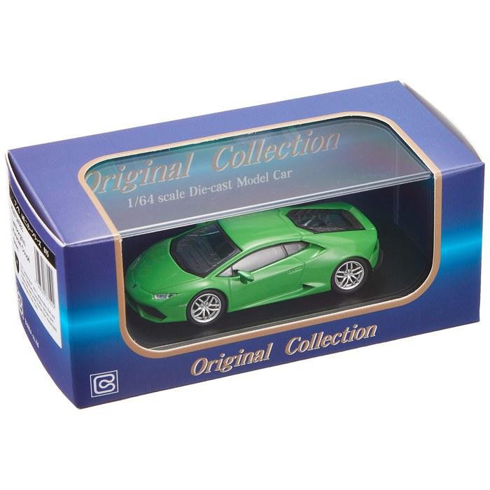 Kyosho Bunka Original Масштаб 1/64 Литая модель автомобиля Lamborghini Huracan Зеленый Готовая
