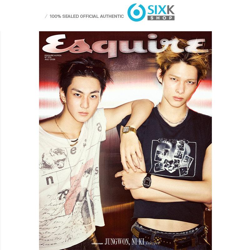 [Предзаказ] ESQUIRE - ОБЛОЖКА ENHYPEN ЧОНВОН И НИКИ (ИЮЛЬСКИЙ ВЫПУСК 2026)