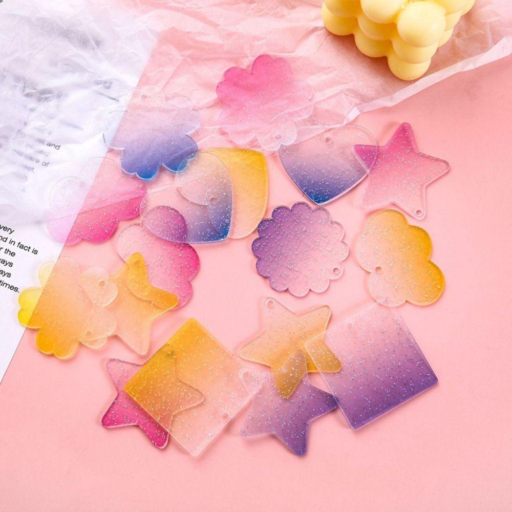 Gradual Acrylic Transparent Guka DIY Pendants Photocard Keychain Stationery Photo Display Cards