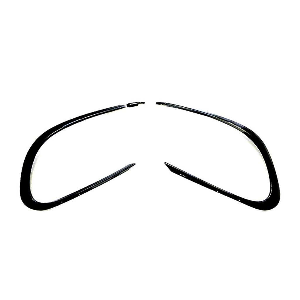 ABTU-Car Front Bumper Side Fog Light Splitter Spoiler For Mercedes BENZ CLA Class W117 C117 CLA45 CLA200 CLA220 AMG 2016-2018