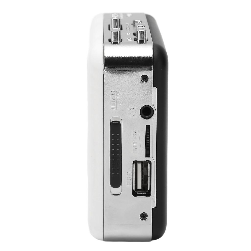 Portable Cassette Tape Recorder with Stereo Auto Plug and Headphone Jack Compatible Cassette Tape Player Recorder for Home and Car Use Player, Output,