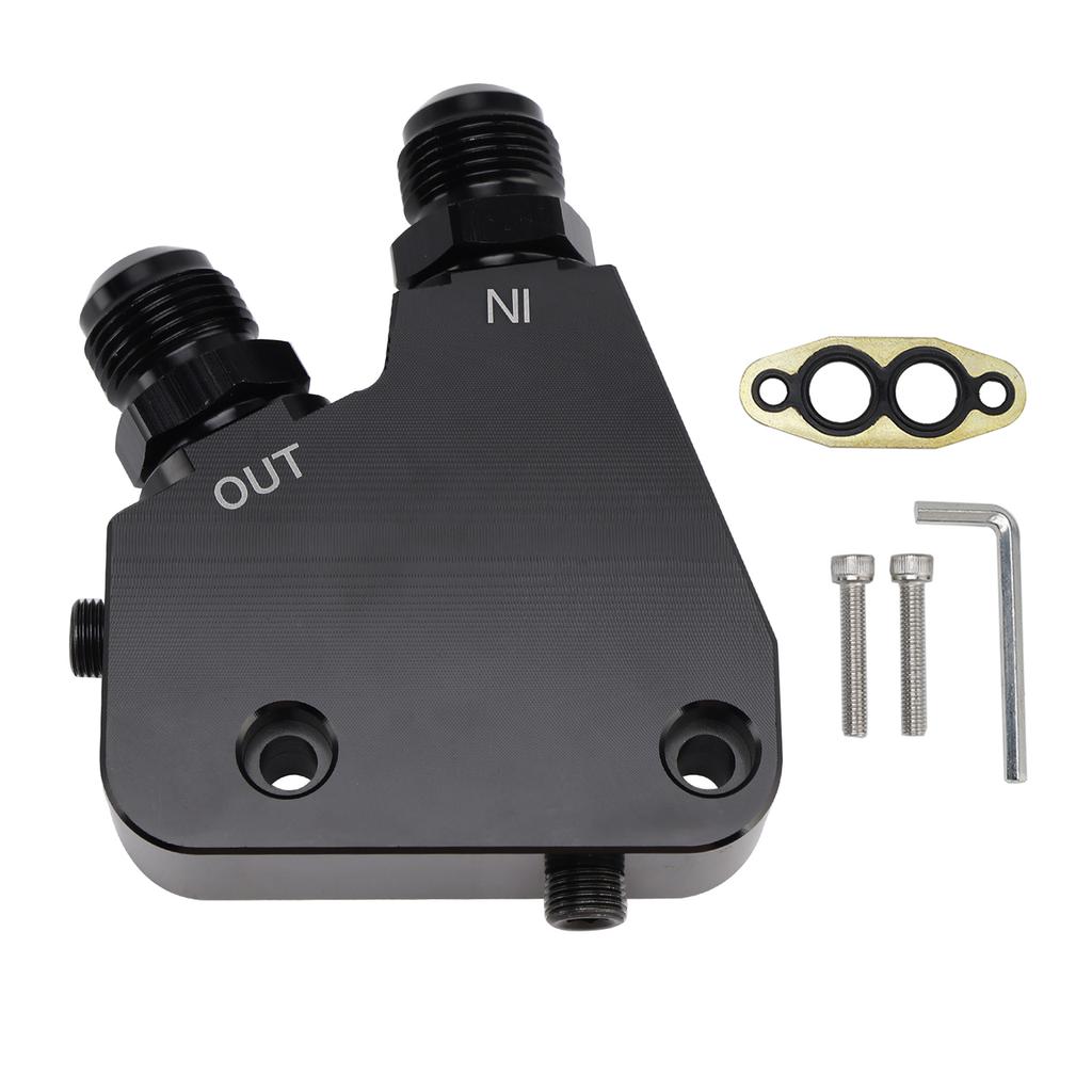 Engine Oil Cooler Adapter Kit For Corvette GM LS LS1 LS2 LS3 LS6 05-19 (5-Pack)