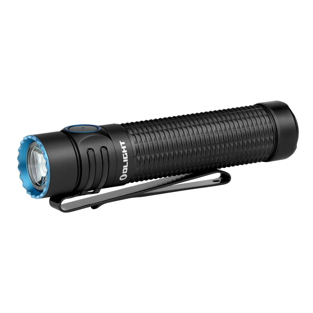 OLIGHT Warrior Mini 3 Tactical 1750 with Light Long Battery IPX8 Ideal for Emergency Night and Outdoor Activities Flashlight, Compact, Rechargeable,