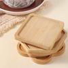 5pcs Natural Bamboo Coasters Creative Tea Cup Mats Crafts Insulated Placemat  Dish