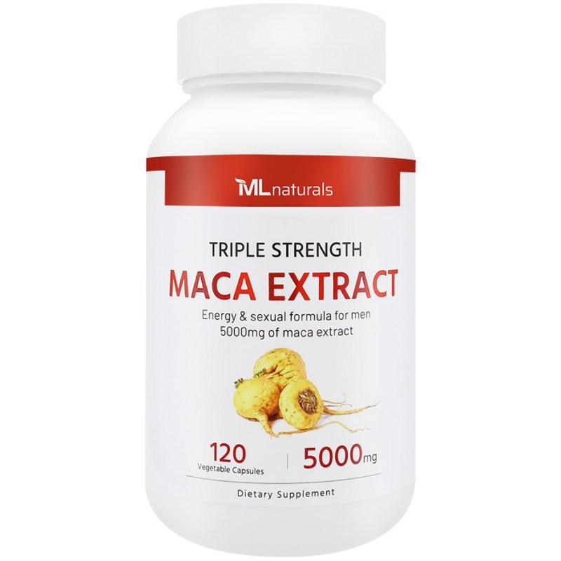 My Life Naturals Экстракт маки тройной силы 5000 мг растительная капсула, 120 таблеток, 1 единица