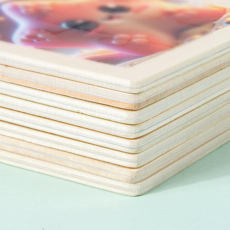 Деревянный развивающий пазл для малышей, 1-5 лет