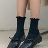 Biarritz Socks French Frill Socks (long/medium 2 Ver.) 5 Colors