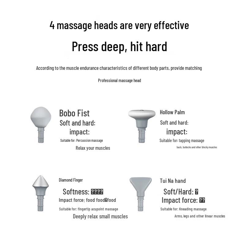 SKG F7 Heat Therapy Muscle Massage Gun CN plug (adapter included)