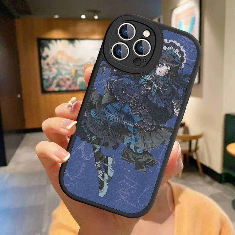 Чехол для телефона Ado Kyogen X Uta Anmie для iPhone 16 15 14 13 12 11 Pro Max Plus Кожаная обложка