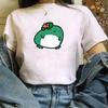 2021 Summer T -Shirt Skateboard Woman Frog T Shirt Harajuku Graphic Tee Y2k Top Aesthetic Clothes Vintage Fashion Shirt ,Dropship