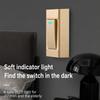 New 1 Gang 1 Way Surface-mounted Control Switch 110~250V Hand-pinched Mini Switch 2 Gang 2 Way Small Switch Bedside