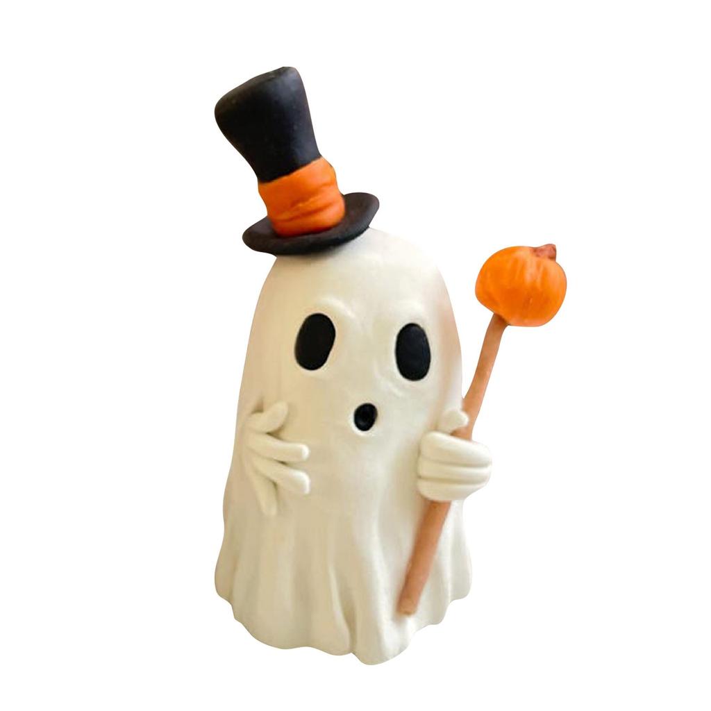 Halloween Gentleman Figurine, Fun Decorative Figurine, Terrifying And Funny Figurine, Festive Atmosphere Table Figurine