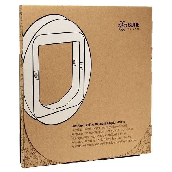 SUREFLAP Adaptateur de montage pour chatière - Blanc